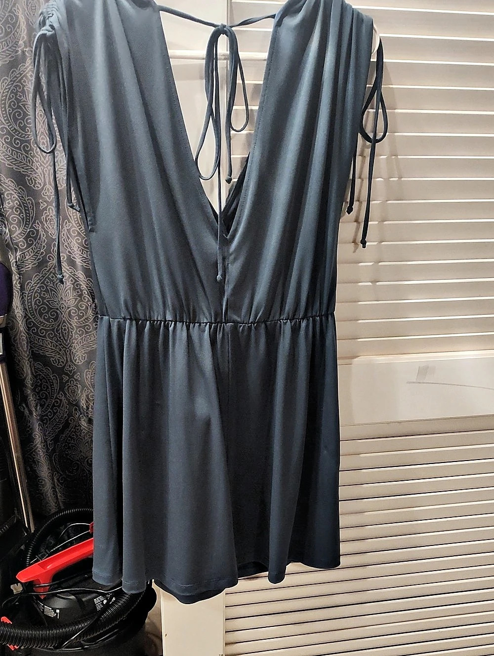 BCBGeneration Women's Mini Dress in Blue Grey Like New